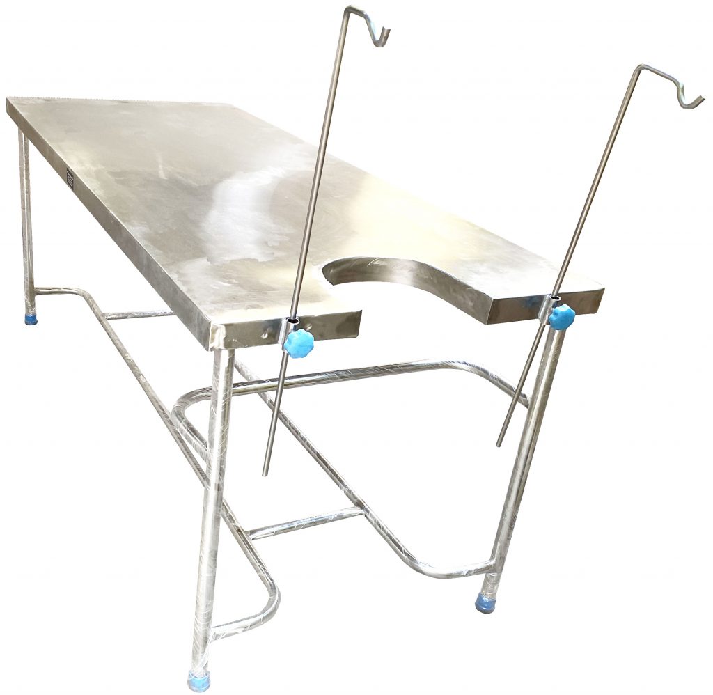 P.M.P.S.® Full Body Stainless Steel Labour,Examination Table with Extra ...